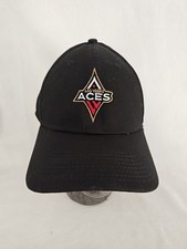 2017 Las Vegas Aces New Era 9Forty Black Adjustable Hat Snapback Adult 1st Print