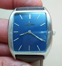SERVICED ACCUTRON BULOVA 2183 STAINLESS STEEL TUNING FORK MEN's WATCH N0