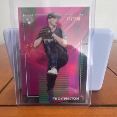 #ad #ad 2026 Topps Finest Troy Melton RC #230 Pink Parallel 250 Detroit Tigers RARE $10.00