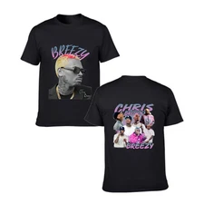 Trending Chris Brown Breezy Bowl XX 2025 Tour Concert Merch Fashion Tee for fan