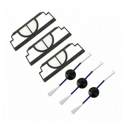 Filter Side Brush Replacement Kit For iRobot 400 series