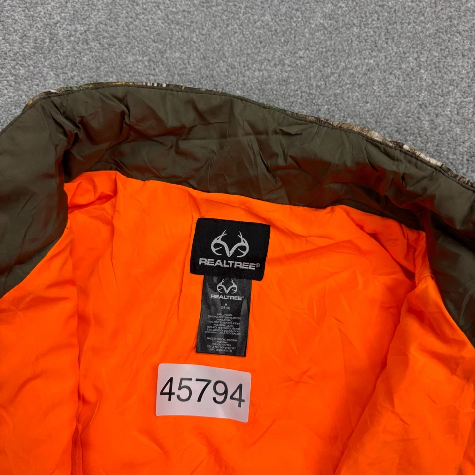 RealTree Jacket Adult Medium Brown Work Wear Camo Hunting Lined Outdoor Coat Men - Image 4 of 4