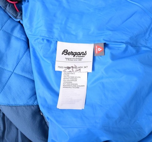 Bergans Jacke Damen Gr.S DE 36 Nibbi Primaloft Isolationsjacke Blau 153053 - Bild 9 von 10
