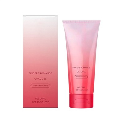 Pure Romance-GREAT HEAD- Oral Gel Pink Strawberry- Relax Throat, Curb Gag Reflex