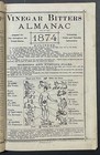 Antique 1874 Dr. Walker’s California Vinegar Bitters Temperance Almanac Booklet — photo 3