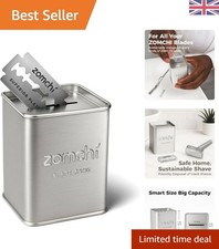ZOMCHI Safety Razor Blade Storage Case for Disposal of Used Double Edge Blades