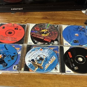 SEGA Dreamcast Game Lot - Demolition Racer, NBA 2K, Dave Mirra, Racing & Sports