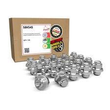 20 M12x1.5 Chrome Mag Lug Nuts OEM Factory Style for Toyota Lexus Genesis