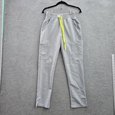 FIGS Women Scrub Pants XS Gray Yola Skinny Jogger PO 5220 28" Inseam