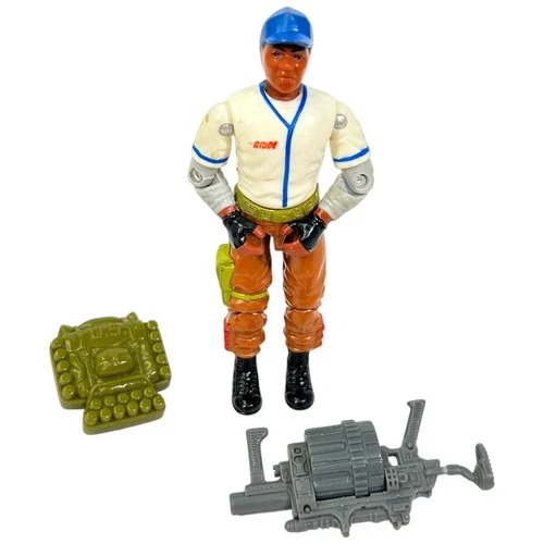 Vintage GI Joe Hardball v1 Complete 3.75" Action Figure 1988 Hasbro ARAH