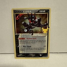 2021 ポケモンカード Greninja-Gold Star #144 2021 Pokemon Celebrations Greninja Gold Star Holo Black Promo