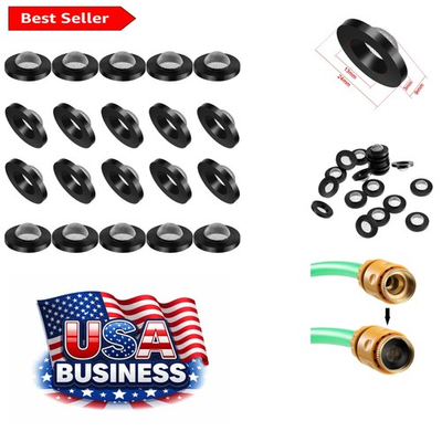 #ad #ad Durable 20 Pcs Rubber amp; Stainless Steel Hose Washers for 5 8quot; Washing Machines $10.99