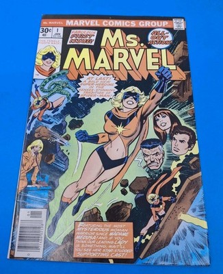 Ms. Marvel #1 1977  Carol DANVERS Bronze Age  Marvel Newstand