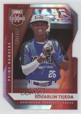 2021 Elite Extra Edition Prime Numbers C Die-Cut /154 Eduarlin Tejeda #193 00gy