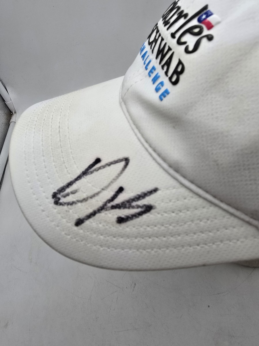 Charles Schwab Challenge White Strapback Marshall Golf Cap/Hat