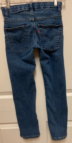LOT of 3 Levi's Boys 511 Slim Fit Blue Stretch Denim Jeans (Size 10) - Picture 6 of 8