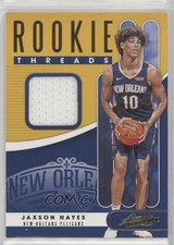 2019 Panini Absolute Memorabilia Rookie Threads Level 1 Jaxson Hayes #RT-JXH 2g6