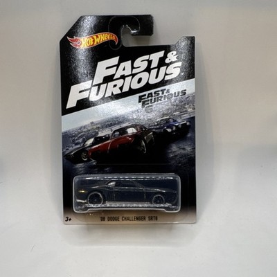Hot Wheels Fast & Furious Dodge Challenger SRT8 Diecast Car 1:64 Black 2008