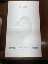 Elvie Stride 2 Pack Breast Shields 24mm BPA Free EB01-BSM02 Dishwasher Safe