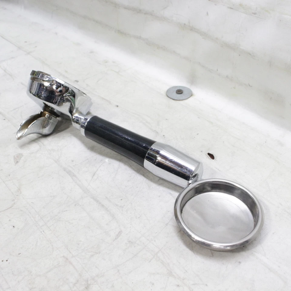 Portafiltro ECM Technika IV E61 de un solo caño, cesta genuina ECM pieza de repuesto Foto 3 de 4