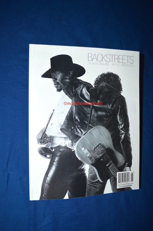 2010 Clarence Clemens Bruce Springsteen Backstreets Magazine