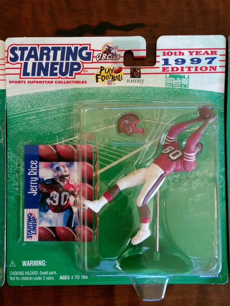 Starting lineup lot Of 3 Jerry Rice 1996,1997,1998 | eBay