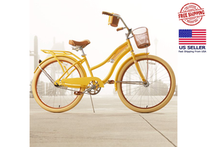 yellow huffy cranbrook cruiser