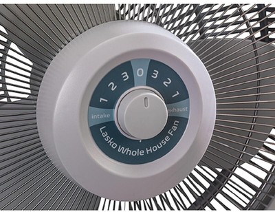 Lasko Window Fan 16 in. Reversible 3 Intake 3 Exhaust Speeds Easy to Mount  | eBay
