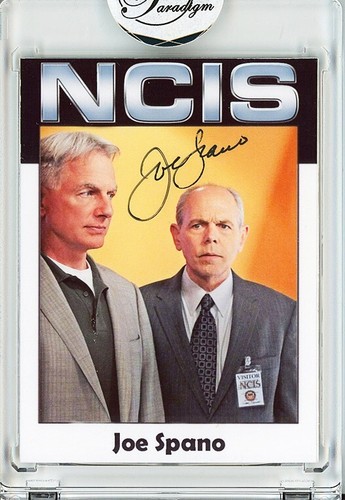 -NCIS- Joe Spano signed/Autograph/Auto Certified TV Trading Card