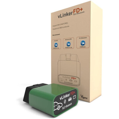 Vgate vLinker FD PLUS ELM327 Forscan For Ford Scan Bluetooth4.0 OBD2 Car Scanner