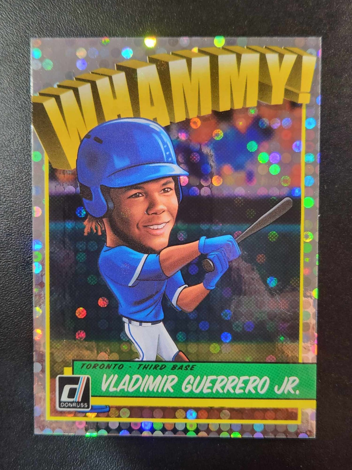 Vladimir Guerrero Jr. WHAMMY SSP Case Hit Rookie!! 2019 Donruss W3 Blue Jays!!