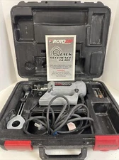 Rotozip Model SCS01LE 120 Volt Spiral Saw With Hard Carrying Case and BITS