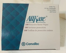 AllKare Convatec Protective Barrier Wipe ~100 WIPES  1BX/100EA