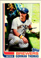 1982 Topps - #765 Gorman Thomas