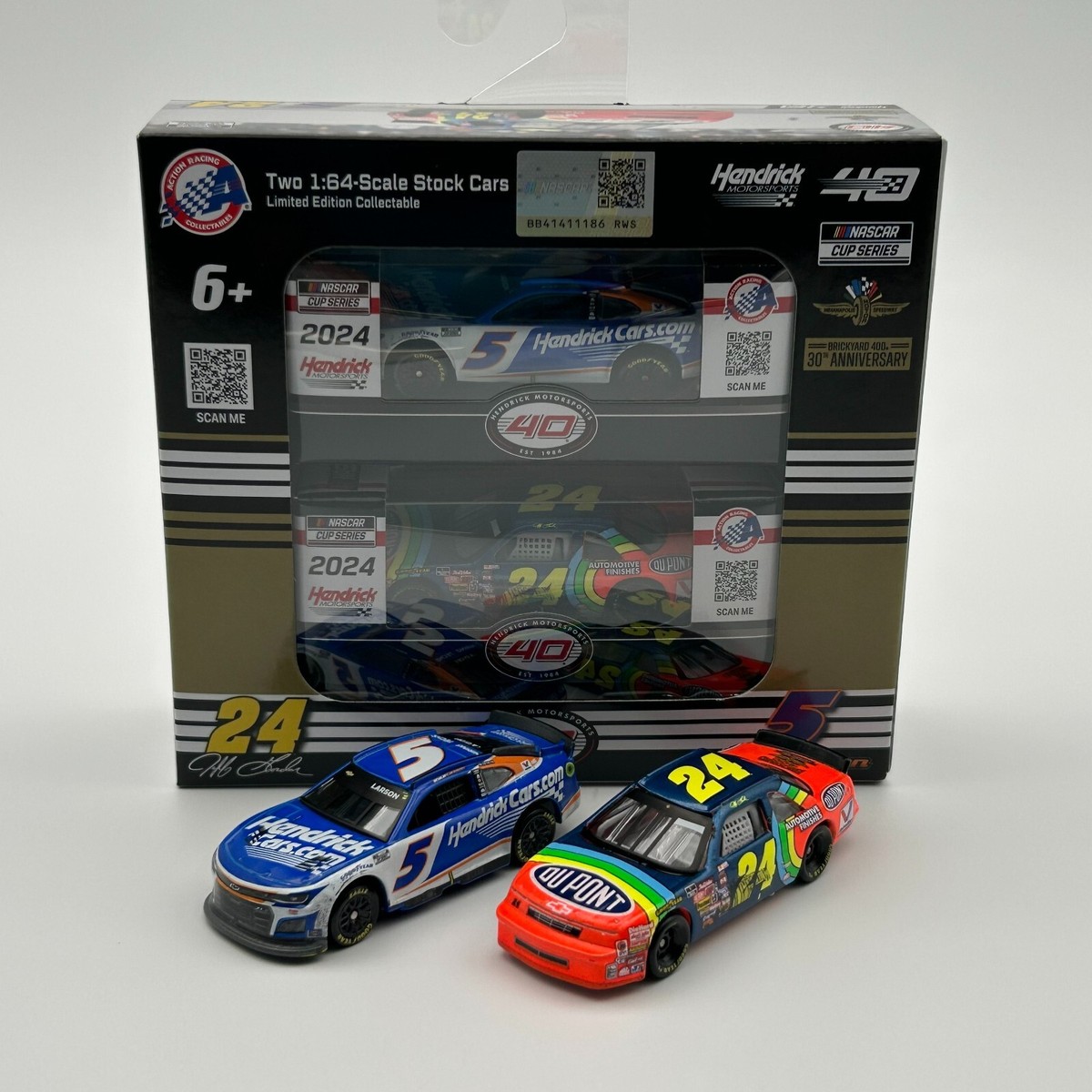 NASCAR オフィシャル ダイキャストモデル 1/24 Amazon | Lionel Racing 2023 NASCAR 75周年 ダイキャストカー 1