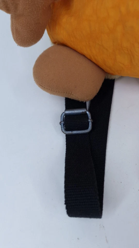 Kipling Brown & Orange Plush Monkey Mini Backpack Vintage Adult Women Children - Bild 2 von 4