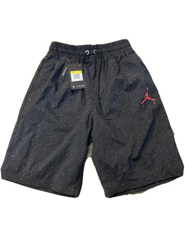 Jordan junto a la piscina pantalones cortos, activo o capacitación,  troncos, cemento negro pequeño (S) | eBay