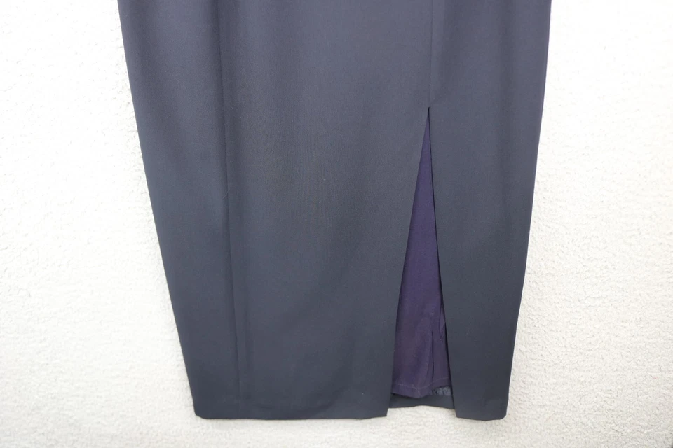 Vestido midi de noche para mujer Tahari - talla 4 - rayón y seda - muy bonito Foto 4 de 4