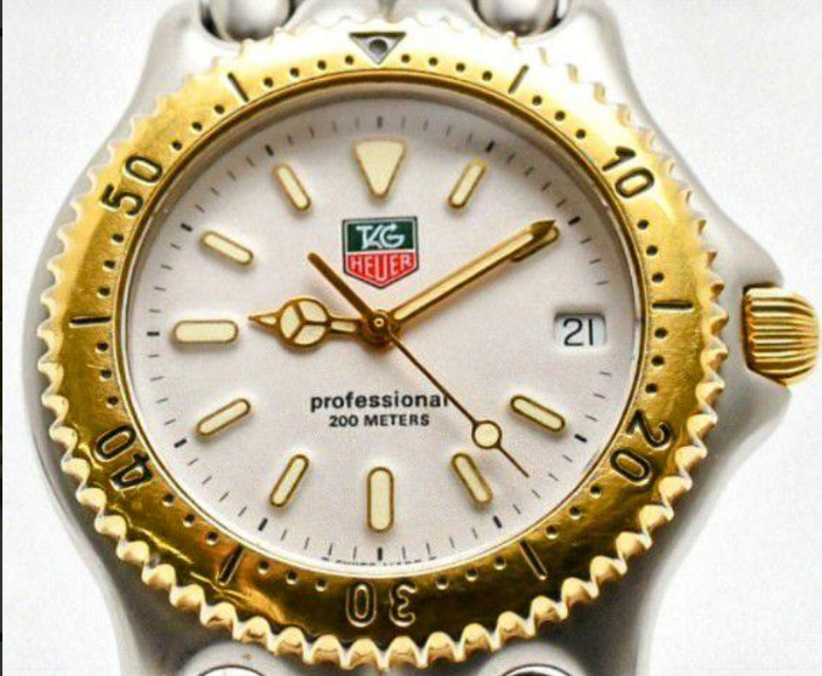 USED Excellent] TAG Heuer S/el S95.806 White Dial Quartz Midsize