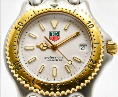 USED Excellent] TAG Heuer S/el S95.806 White Dial Quartz Midsize