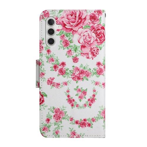 Flower Flip Phone Case For Samsung A12 A22 A32 A52 A72 S8 S9 S10 S20 S21 S22 5G - Picture 6 of 9