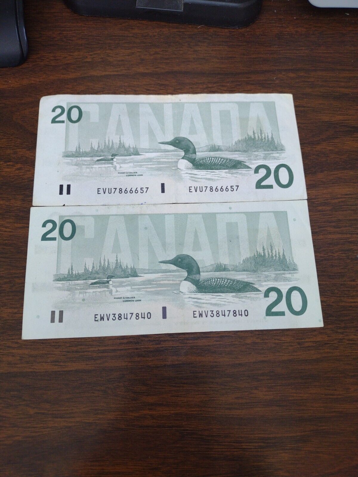 1991 Canada Bank Note $20