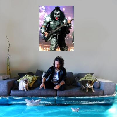 V2306 The Demon Gene Simmons KISS Heavy Metal Hard Rock