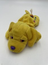 Lisa Frank Caymus dog puppy vintage plush fantastic beans beanie 8" 1998 stuffed