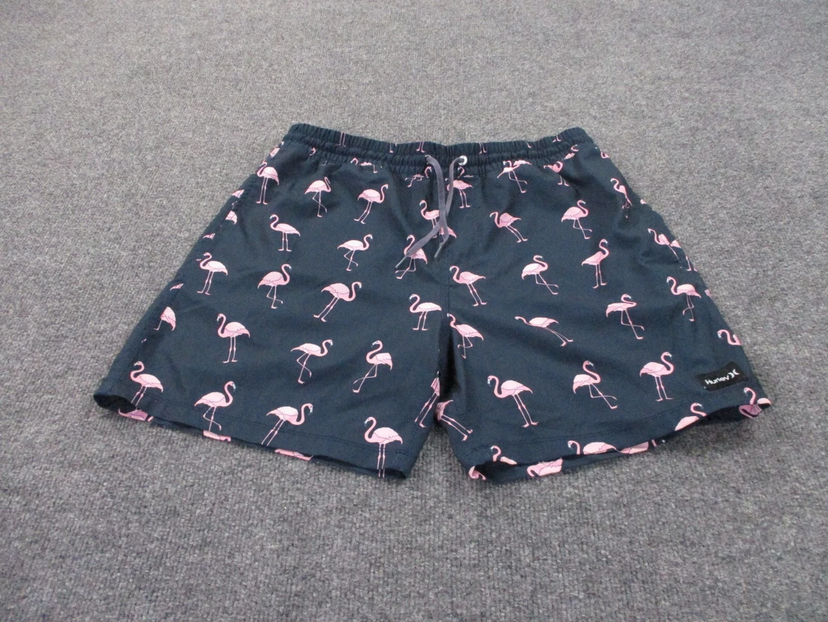 Hurley flamingo deals board shorts
