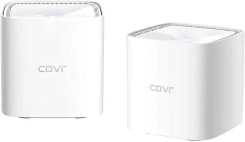 D-Link COVR-C1102 AC1200 Dual-Band Whole Home Mesh Wi-Fi System Set of 2, white