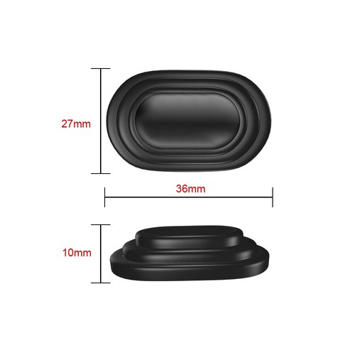 10x Car Door Anti-Collision Silicone Pads Shock Absorber Gasket Anti-shock Mats - Picture 2 of 10