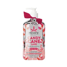 Hempz Limited Edition Candy Cane Lane Herbal Body Moisturizer for Dry Skin 17 oz