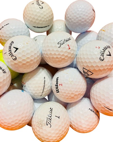 24er Pack AAA - AAAAA neuwertige gebrauchte Golfbälle verschiedene Marken Modelle Farben - Bild 1 von 7