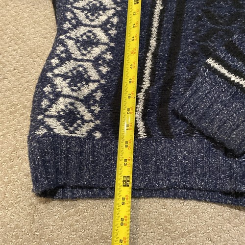 Vintage Expressions International Men’s Wool Blend Care Neck Sweater Size Large - Picture 6 of 9